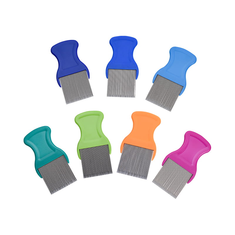 Pettine cuboide per la rimozione dei pidocchi Pettine cuboide per la rimozione dei pidocchi